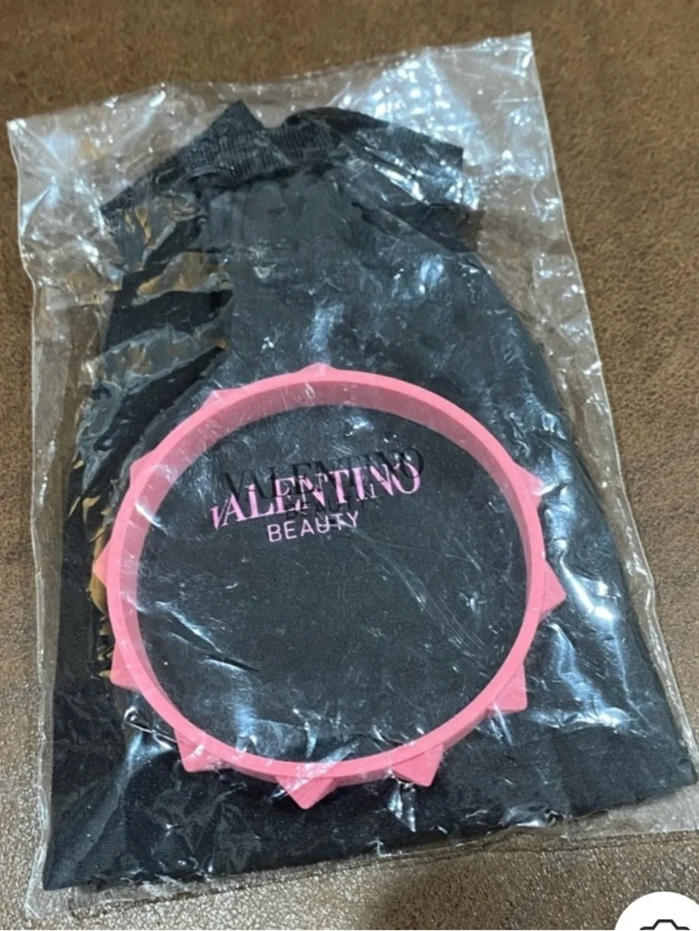 Valentino Beauty Pink Logo Headband